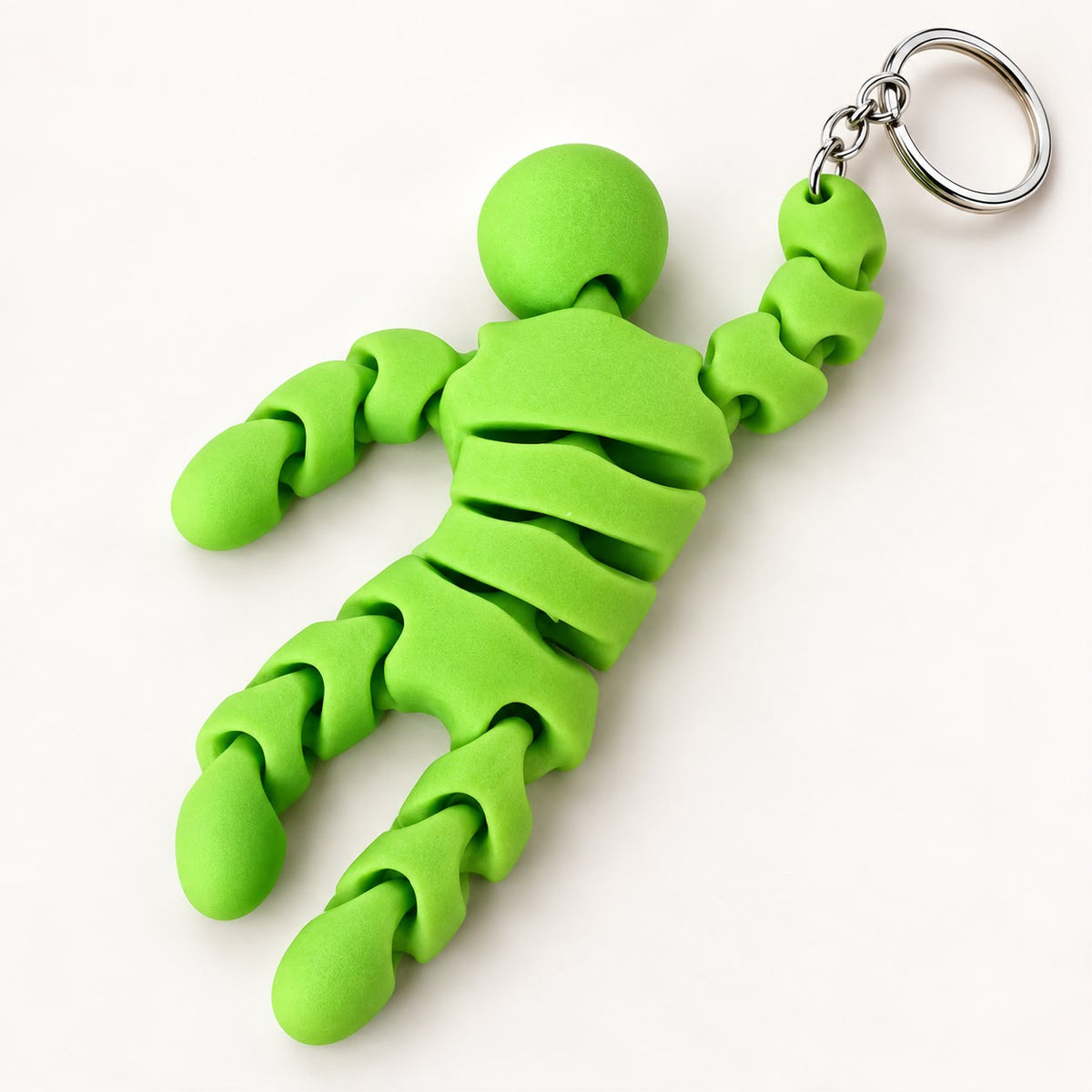 Ruchomy ludzik Flexi 3D – zielony